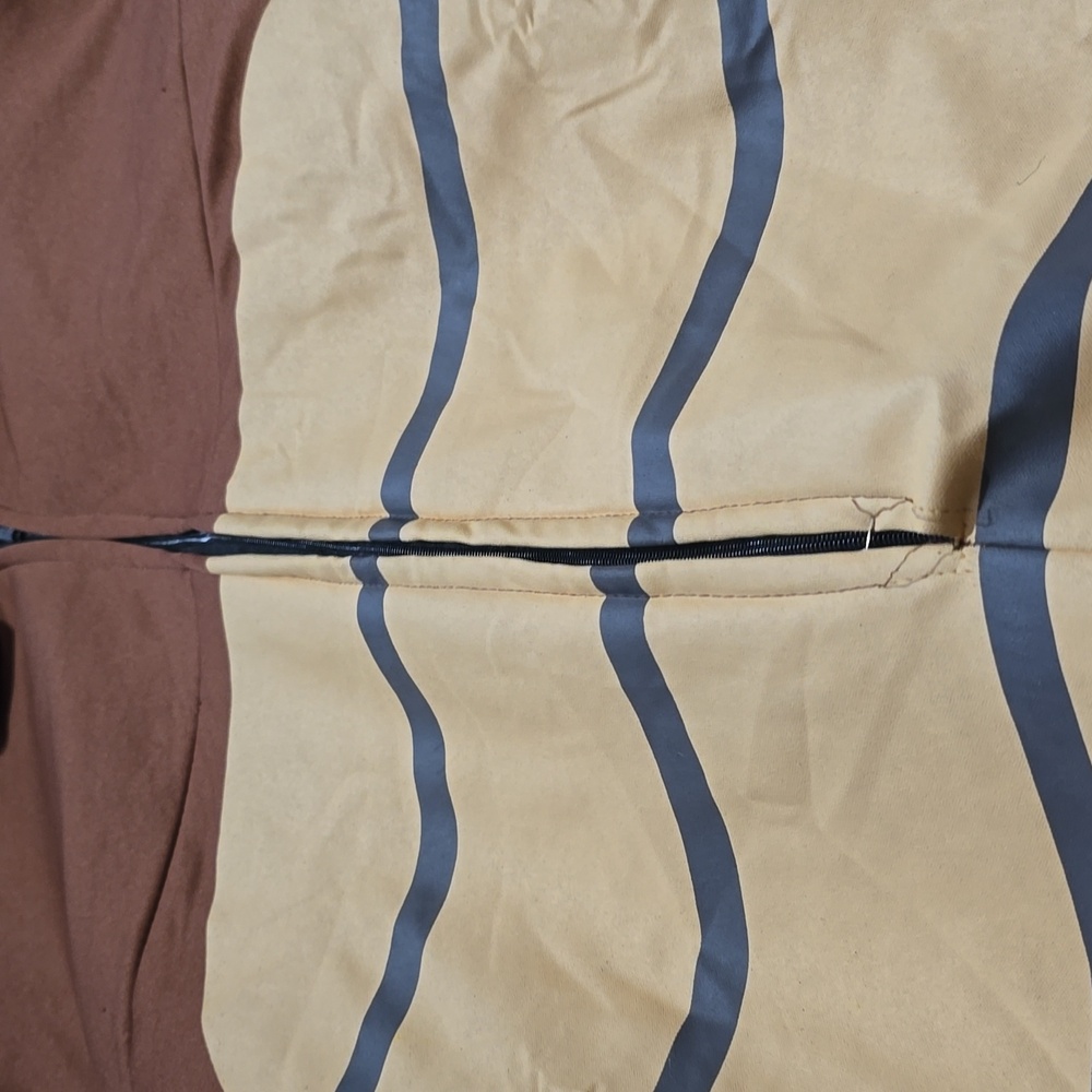 Brown Winged Insect Costume with Tan Thorax Zip Front - Picture 3 of 7